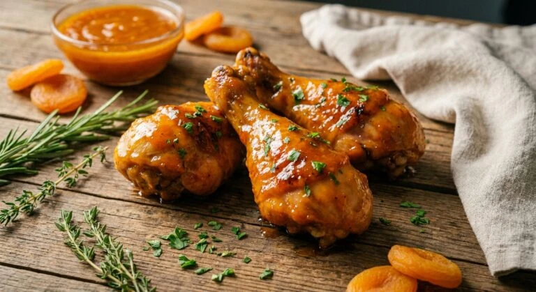 apricot chicken drumsticks