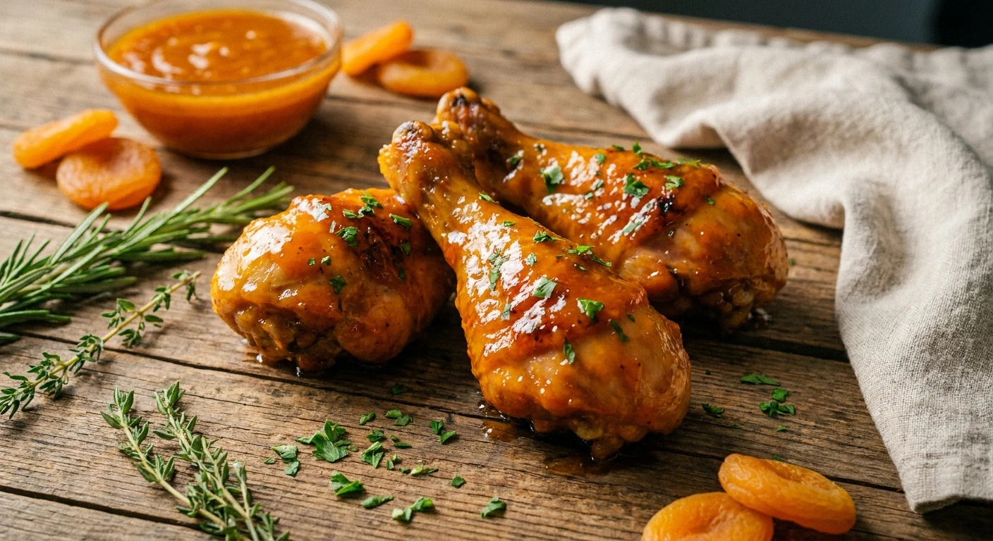 apricot chicken drumsticks